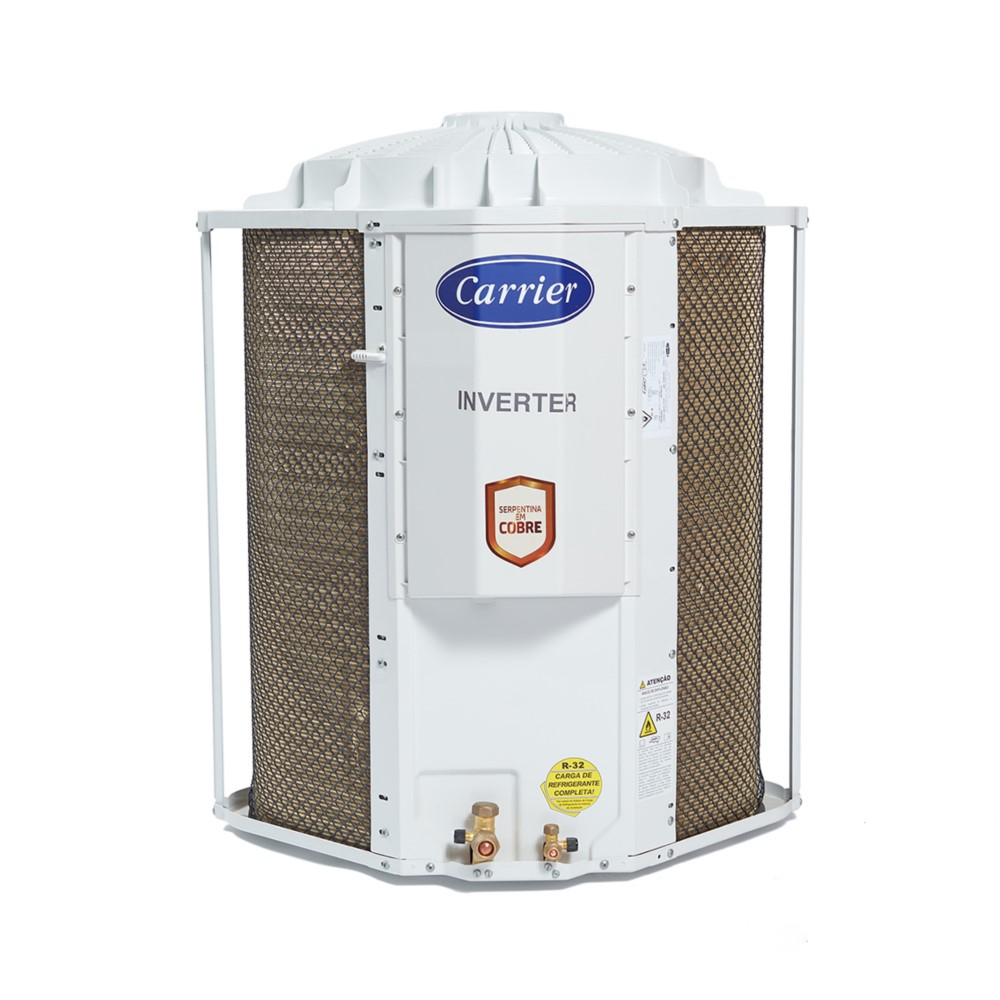 Ar-Condicionado Split Cassete Inverter 4 Vias Carrier Connect 36.000 BTUs R-32 Só Frio 220V Monofásico Ar-Condicionado Split Cassete Inverter 4 Vias Carrier Connect 36.000 BTUs R-32 Só Frio 220V Monofásico