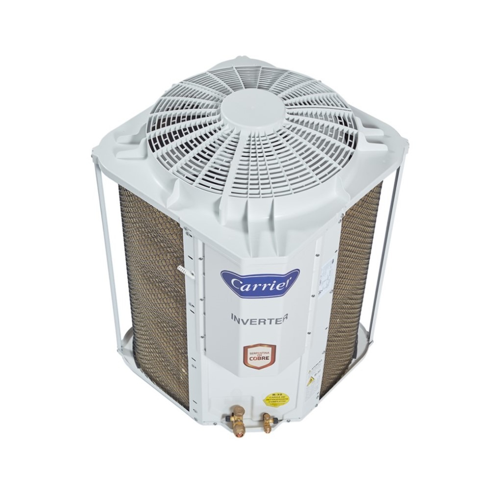 Ar-Condicionado Split Cassete Inverter 4 Vias Carrier Connect 48.000 BTUs R-32 Só Frio 220V Monofásico