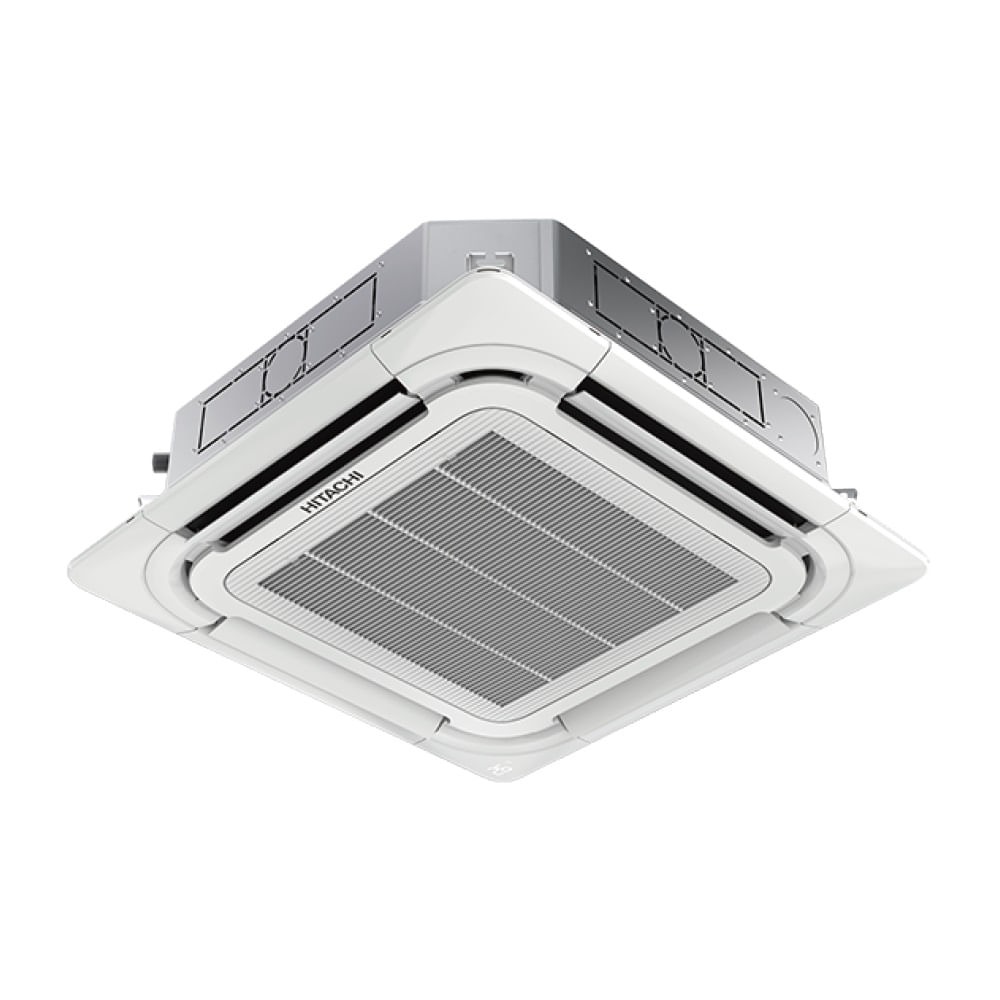 Ar-Condicionado Split Cassete Inverter 4 Vias Hitachi AirCore 600 24.000 BTUs Quente/Frio 220V Monofásico