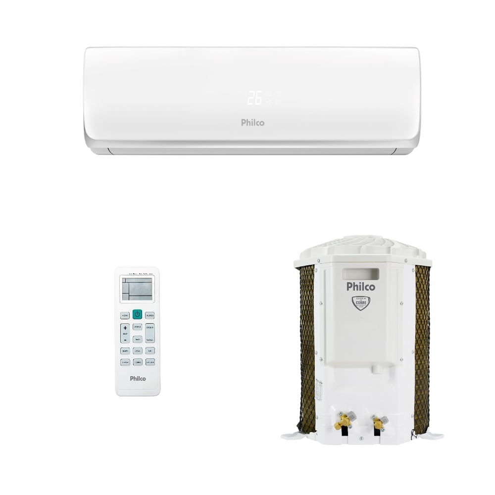Ar-Condicionado Split HW Convencional Philco PAS9500FA1 9.000 BTUs Só Frio 220V