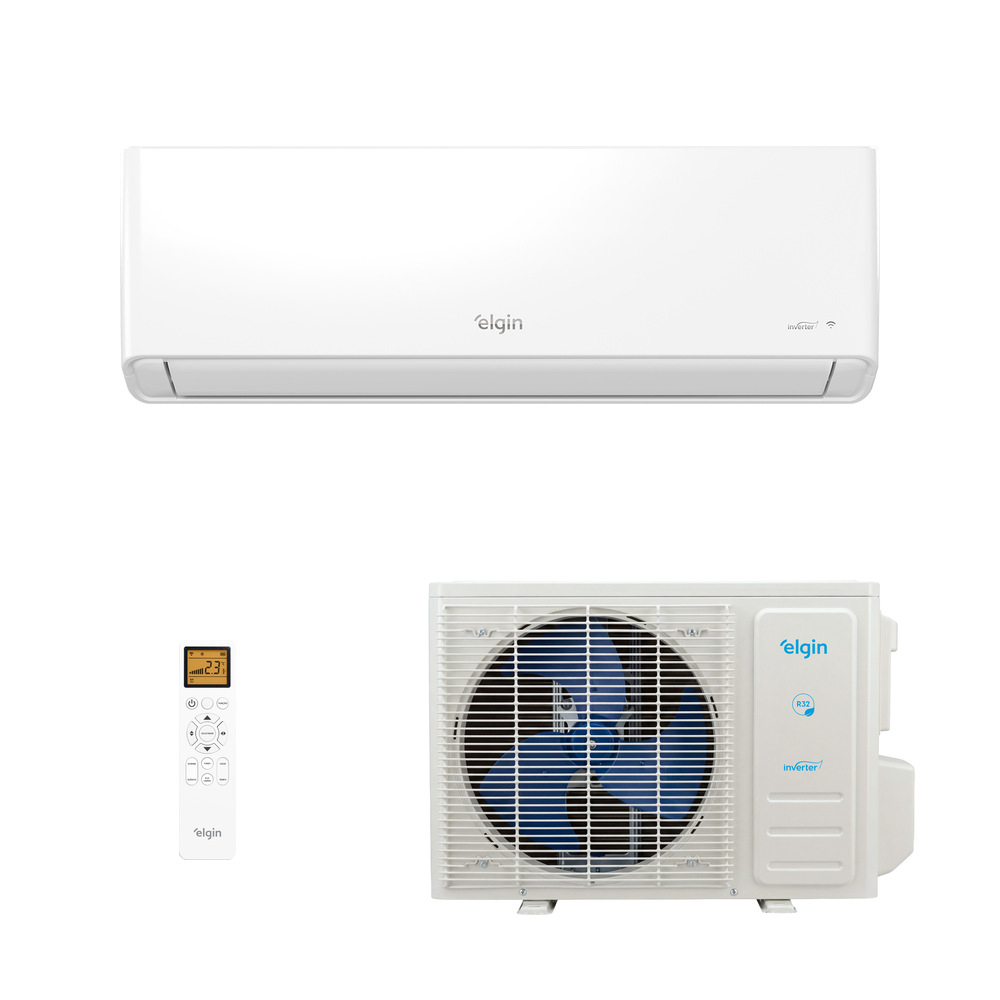 Ar-Condicionado Split HW Eco Inverter Pro Wi-Fi Elgin 12.000 BTUs R-32 Quente/Frio 220V