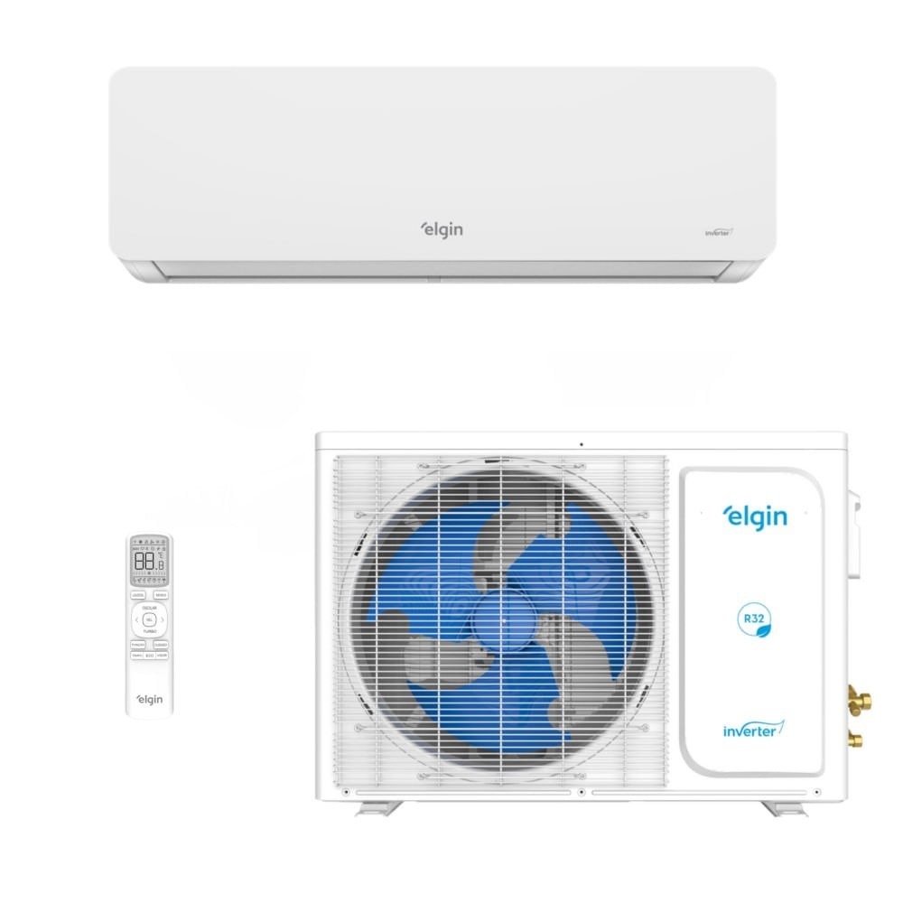 Ar-Condicionado Split HW Elgin Eco Dream Inverter Wi-Fi 24.000 BTUs R-32 Só Frio 220V Ar-Condicionado Split HW Elgin Eco Dream Inverter Wi-Fi 24.000 BTUs R-32 Só Frio 220V