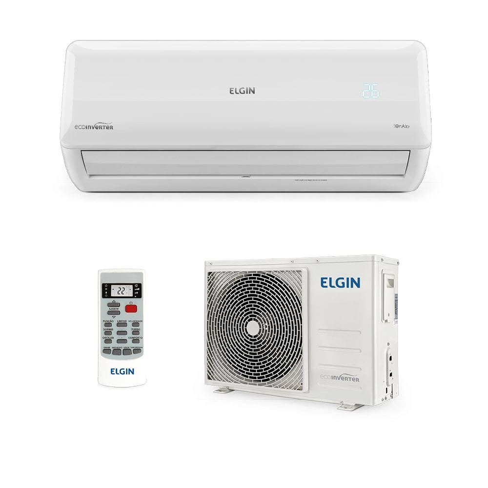 Ar-Condicionado Split HW Elgin Eco Inverter 30.000 BTUs Quente/Frio 220V