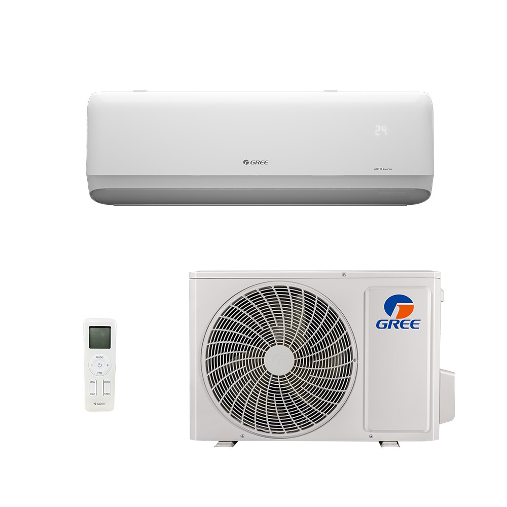 Ar-Condicionado Split HW G-Side  Auto Inverter Gree 9.000 BTUs R-32 Quente/Frio 220V
