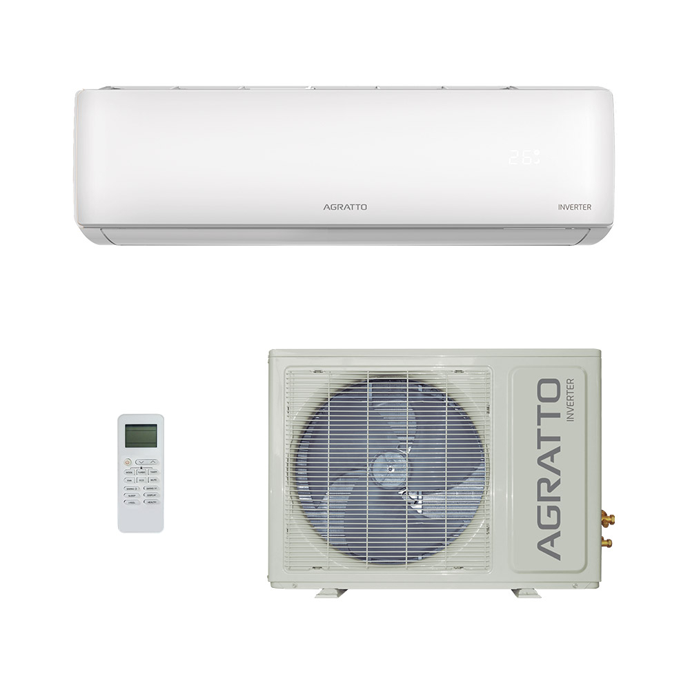 Ar-Condicionado Split HW Inverter Agratto Zen 30.000 BTUs R-32 Só Frio 220V