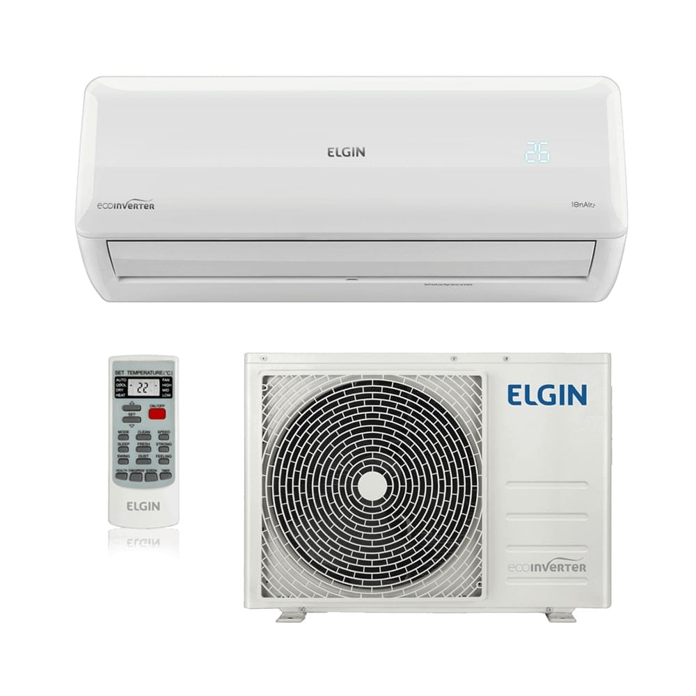 Ar-Condicionado Split HW Inverter Elgin Eco 9.000 BTUs Só Frio 220V