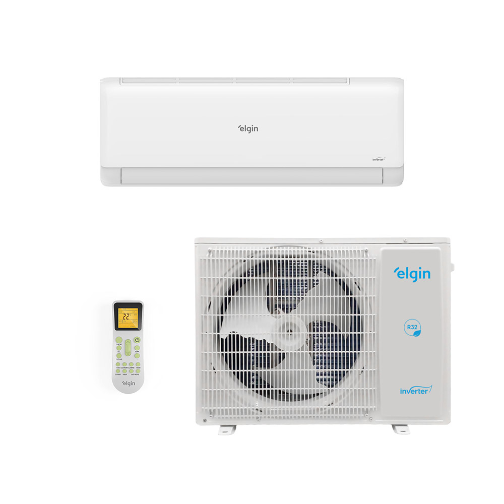 Ar-Condicionado Split HW Inverter Elgin Eco III Wi-Fi 18.000 BTUs R-32 Só Frio 220V Ar-Condicionado Split HW Inverter Elgin Eco III Wi-Fi 18.000 BTUs R-32 Só Frio 220V
