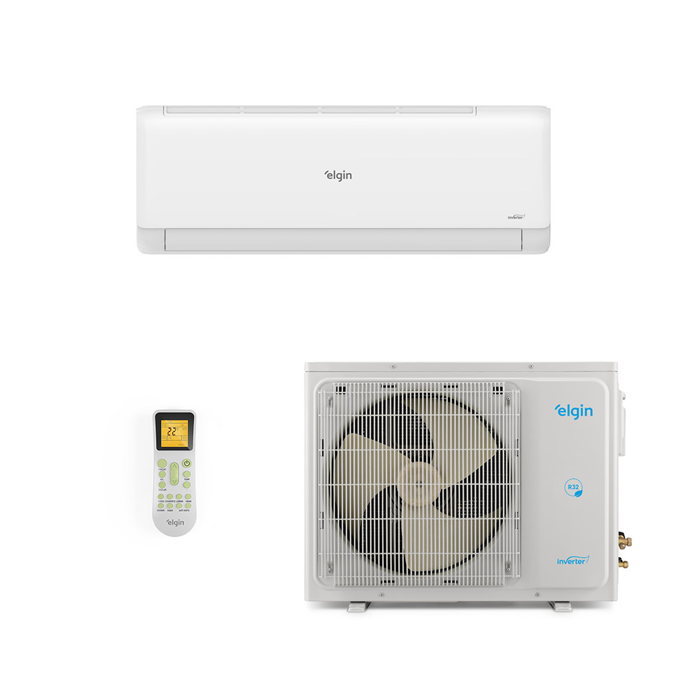 Ar-Condicionado Split HW Inverter Elgin Eco III Wi-Fi 24.000 BTUs R-32 Só Frio 220V