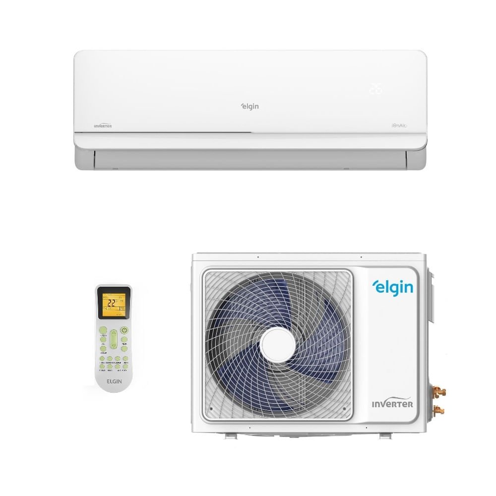 Ar-Condicionado Split HW Inverter Elgin Eco Star 30.000 BTUs R-32 Só Frio 220V