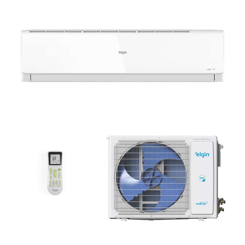 Ar-Condicionado Split HW Inverter Elgin Wi-Fi 36.000 BTUs R-32 Só Frio 220V