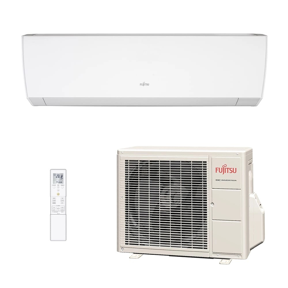 Ar-Condicionado Split HW Inverter Fujitsu 9.000 BTUs Quente/Frio 220V - AVARIA DE EMBALAGEM Ar-Condicionado Split HW Inverter Fujitsu 9.000 BTUs Quente/Frio 220V - AVARIA DE EMBALAGEM