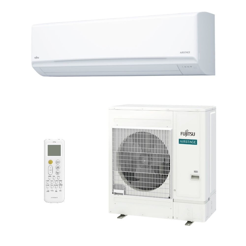 Ar-Condicionado Split HW Inverter Fujitsu Airstage Premium 31.000 BTUs R-32 Quente/Frio 220V