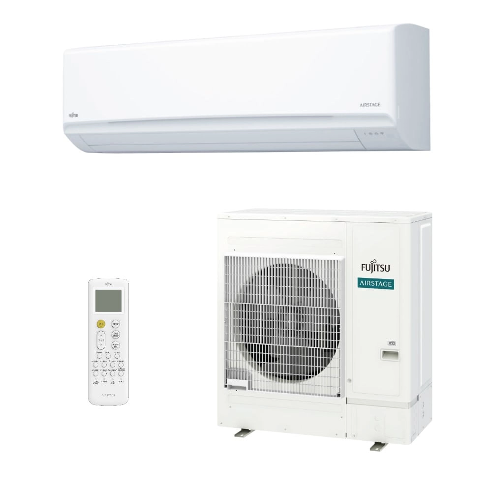 Ar-Condicionado Split HW Inverter Fujitsu Airstage Premium 31.000 BTUs R-32 Quente/Frio 220V