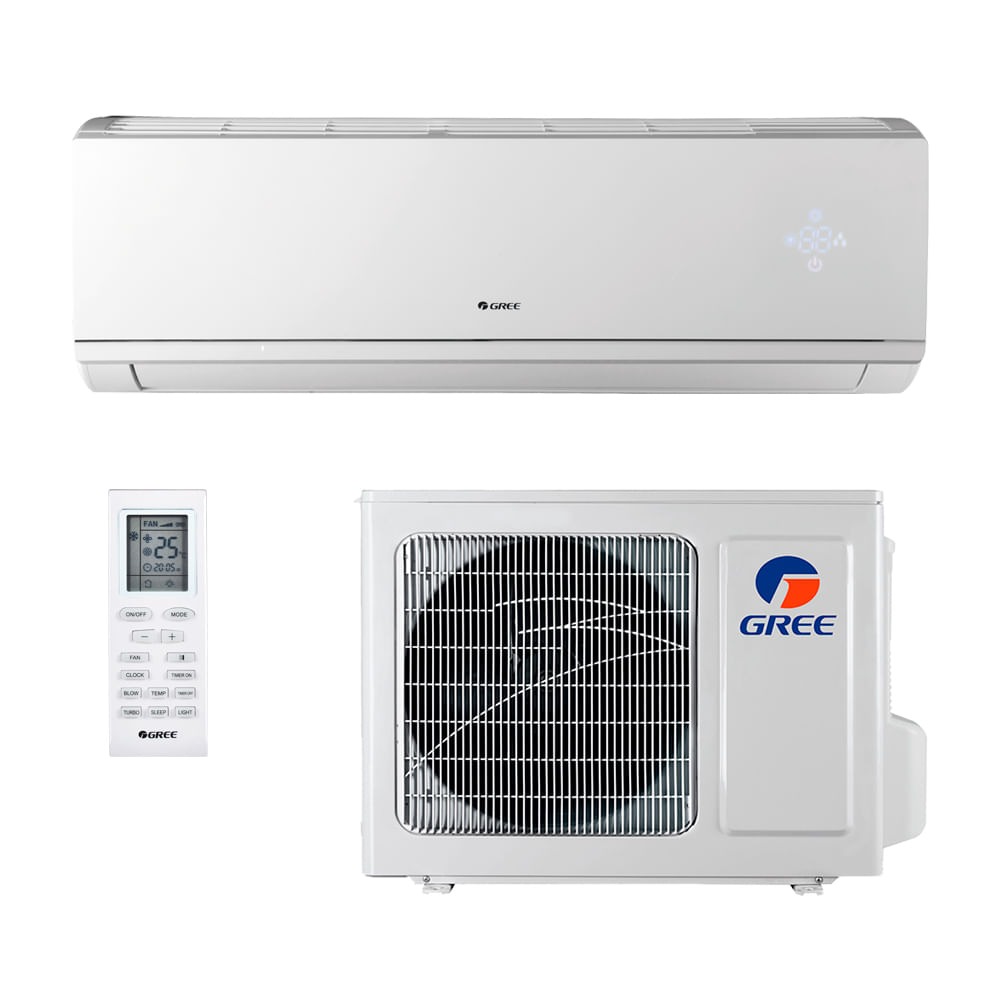 Ar-Condicionado Split HW Inverter Gree Eco Garden 12.000 BTUs Quente/Frio 220V