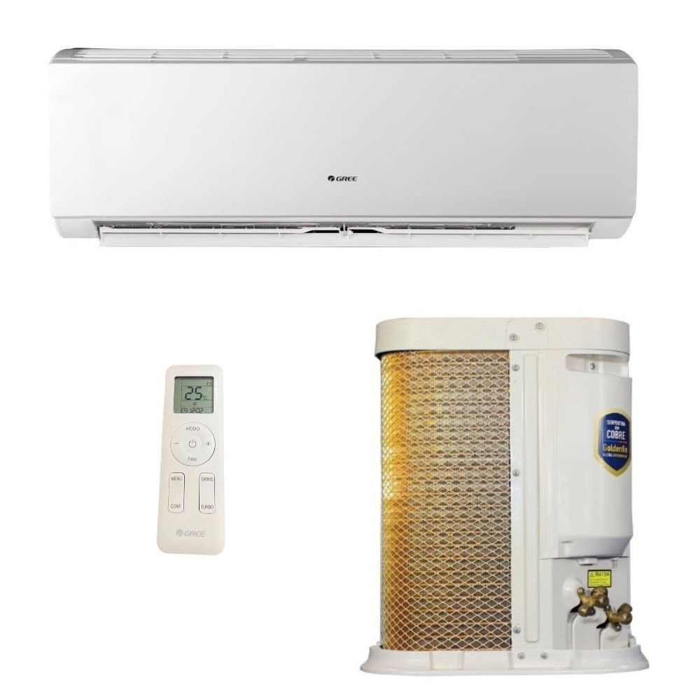 Ar-Condicionado Split HW Inverter Gree G-Top 12.000 BTUs Só Frio 220V