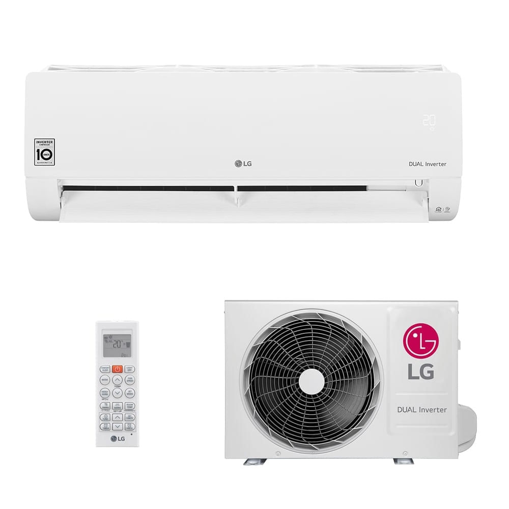 Ar-Condicionado Split HW Inverter LG Dual Voice 12.000 BTUs Só Frio 127V