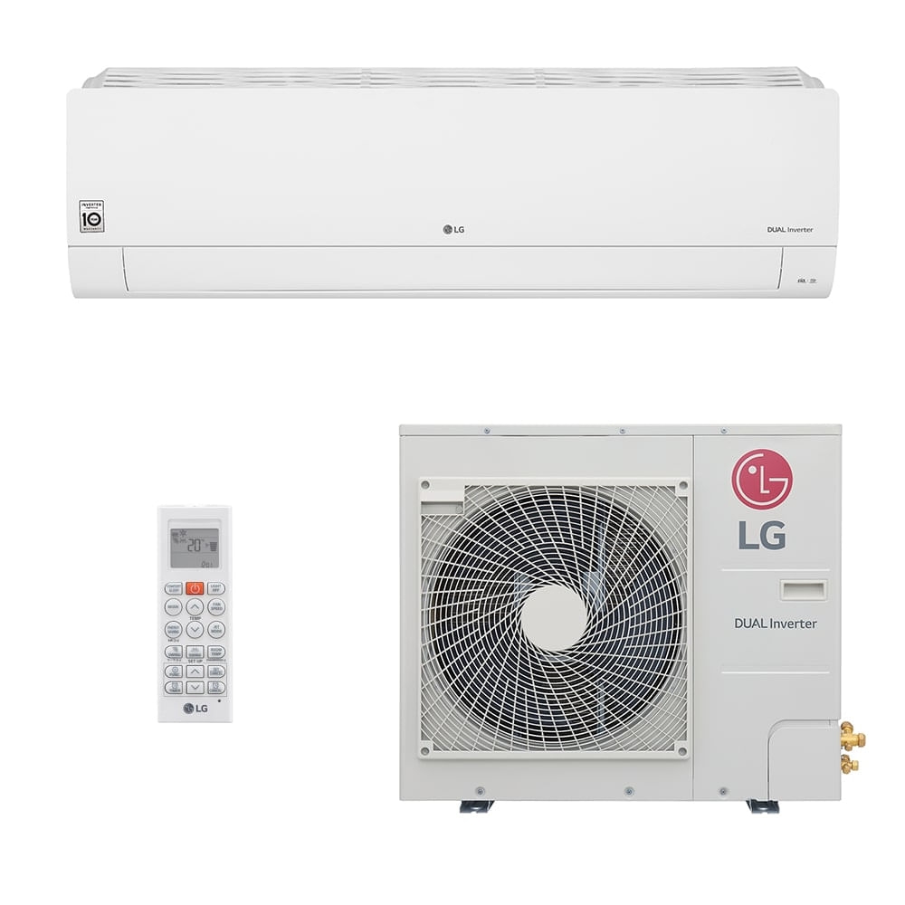Ar-Condicionado Split HW Inverter LG Dual Voice 30.000 BTUs Quente/Frio 220V