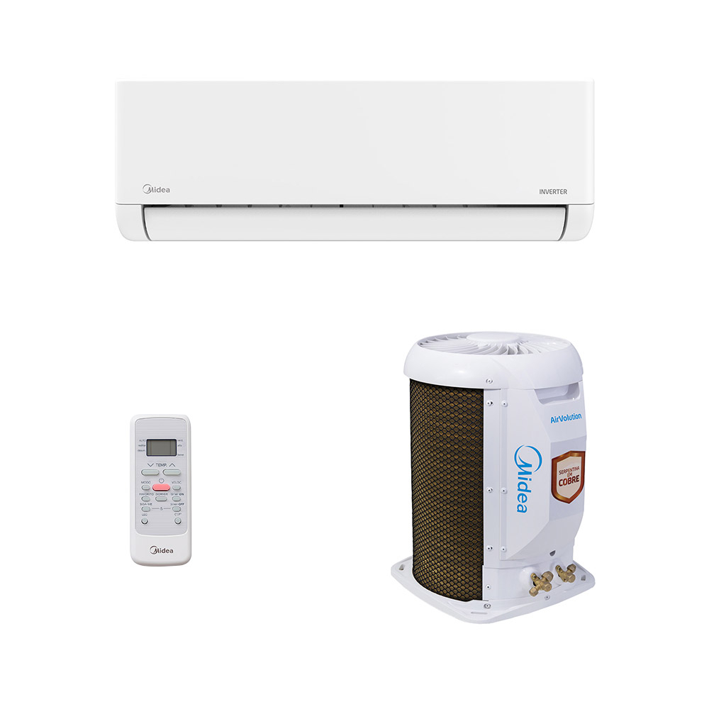 Ar-Condicionado Split HW Inverter Lite Midea 12.000 BTUs R-32 Só Frio 220V