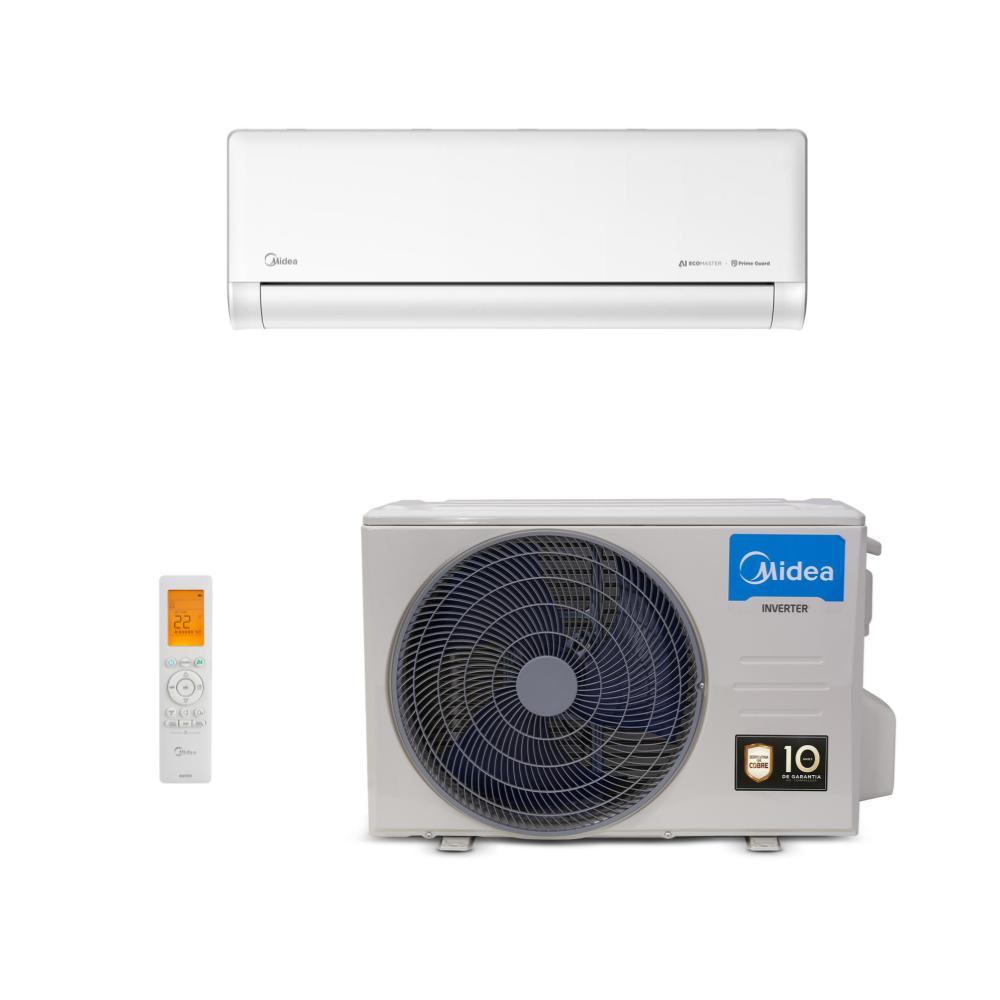 Ar-Condicionado Split HW Inverter Midea AI Ecomaster 9.000 BTUs R-32 Só Frio 220V Ar-Condicionado Split HW Inverter Midea AI Ecomaster 9.000 BTUs R-32 Só Frio 220V