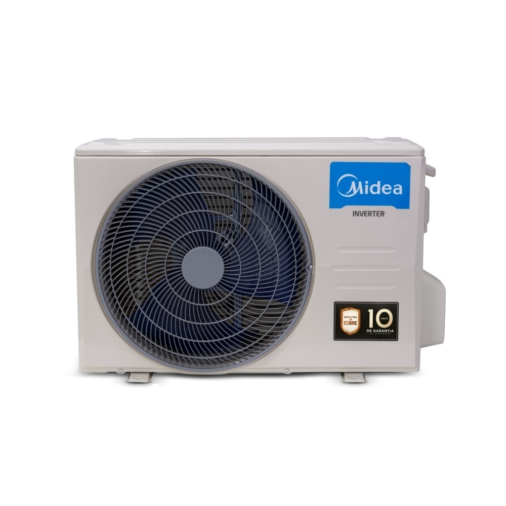 Ar-Condicionado Split HW Inverter Midea AI Ecomaster 12.000 BTUs R-32 Quente/Frio 220V