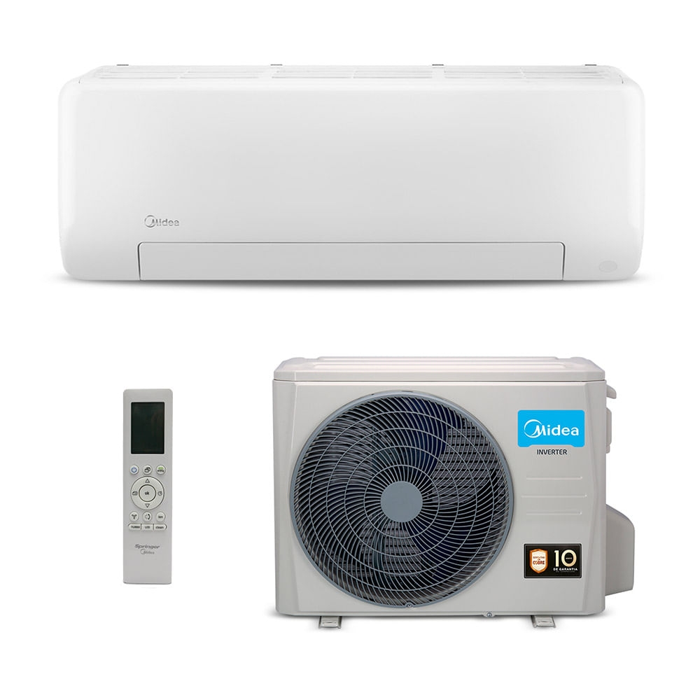 Ar-Condicionado Split HW Inverter Springer Midea All Easy Pro 12.000 BTUs Quente/Frio 220V