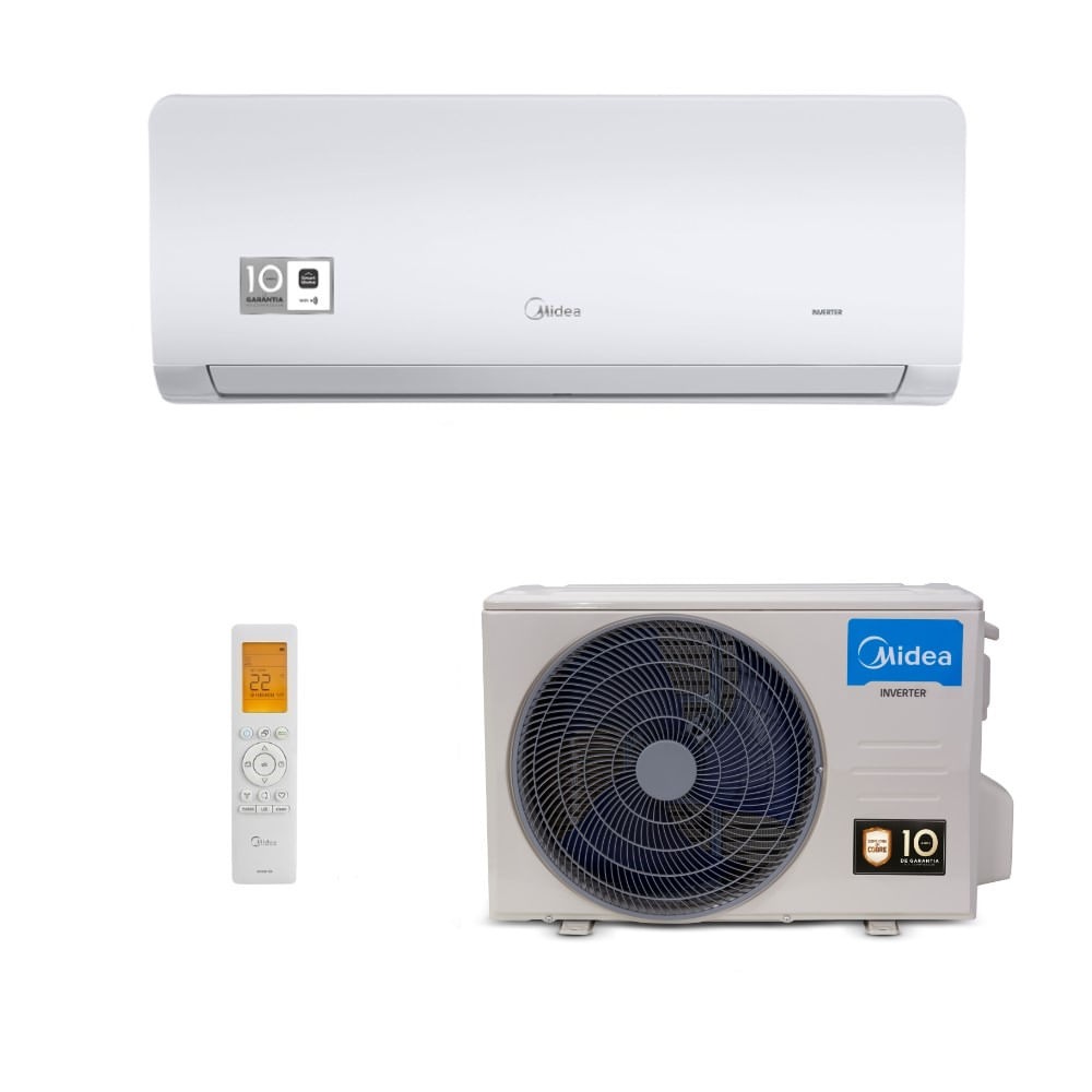 Ar-Condicionado Inverter Split Hi Wall Springer Midea Xtreme Save Connect 18.000 BTUs R-32 Só Frio 220V