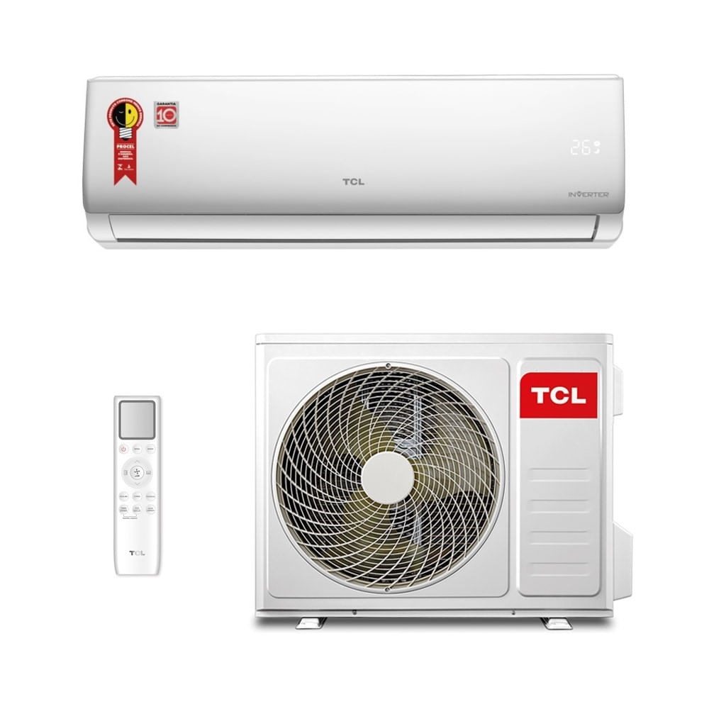 Ar-Condicionado Split HW Inverter TCL Elite Series A2 24.000 BTUs Só Frio 220V Ar-Condicionado Split HW Inverter TCL Elite Series A2 24.000 BTUs Só Frio 220V