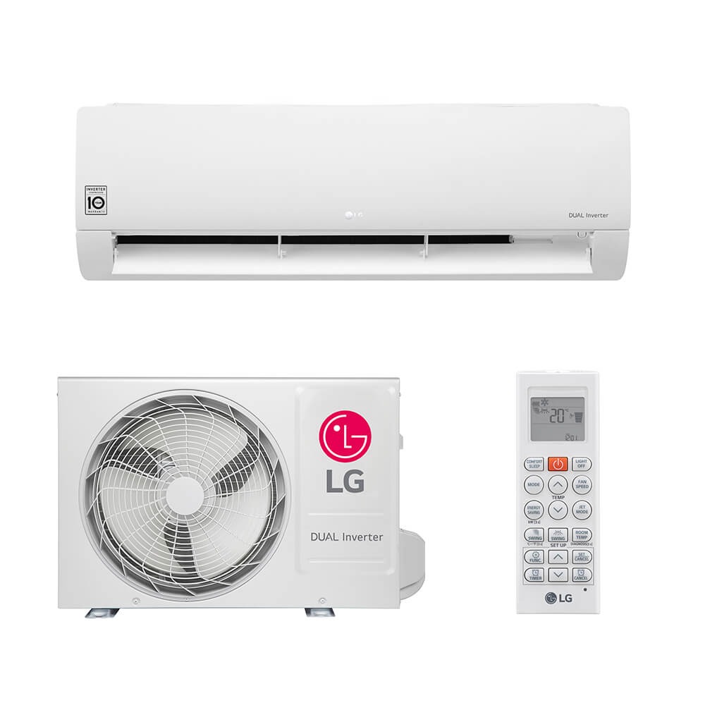 Ar-Condicionado Split HW LG Dual Inverter 12.000 BTUs Só Frio 220V