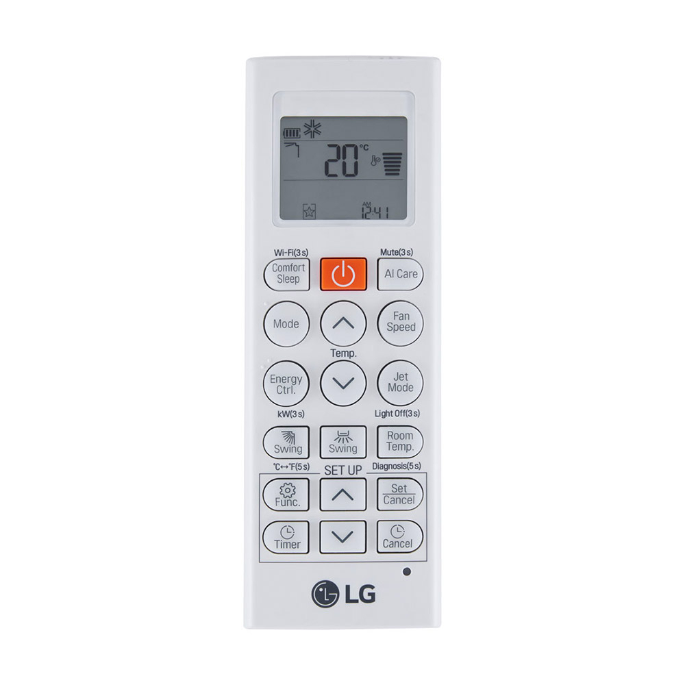 Ar-Condicionado Split HW LG Dual Inverter +AI Compact 18.000 BTUs R-32 Só Frio 220V