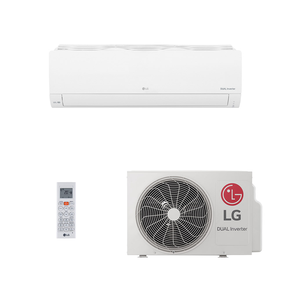Ar-Condicionado Split HW LG Dual Inverter +AI Compact 18.000 BTUs R-32 Só Frio 220V