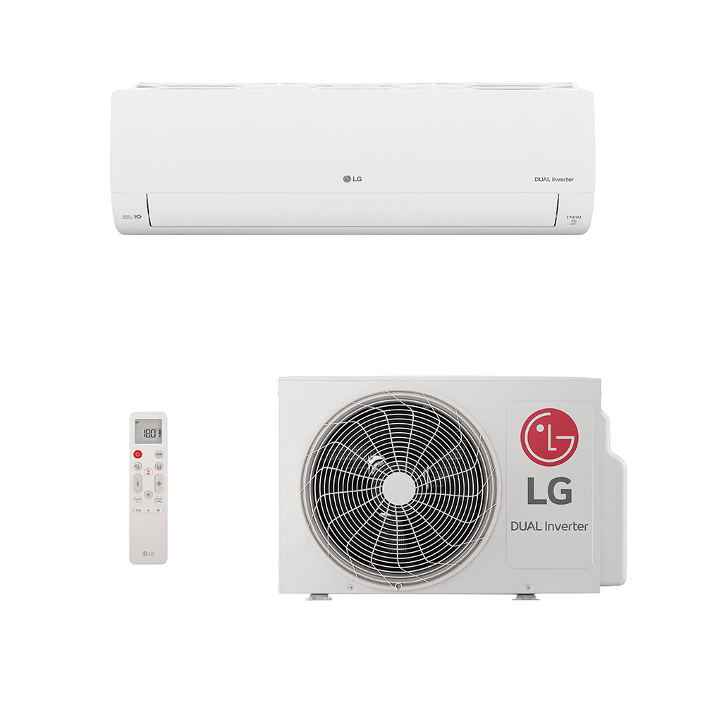 Ar-Condicionado Split HW LG Dual Inverter +AI Voice 12.000 BTUs R-32 Só Frio 220V