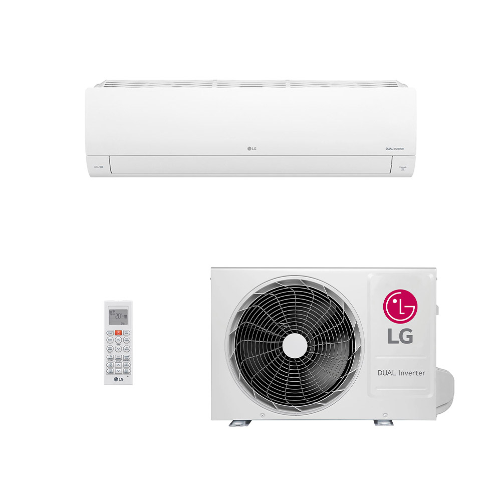 Ar-Condicionado Split HW LG Dual Inverter +AI Voice 24.000 BTUs R-32 Quente/Frio 220V