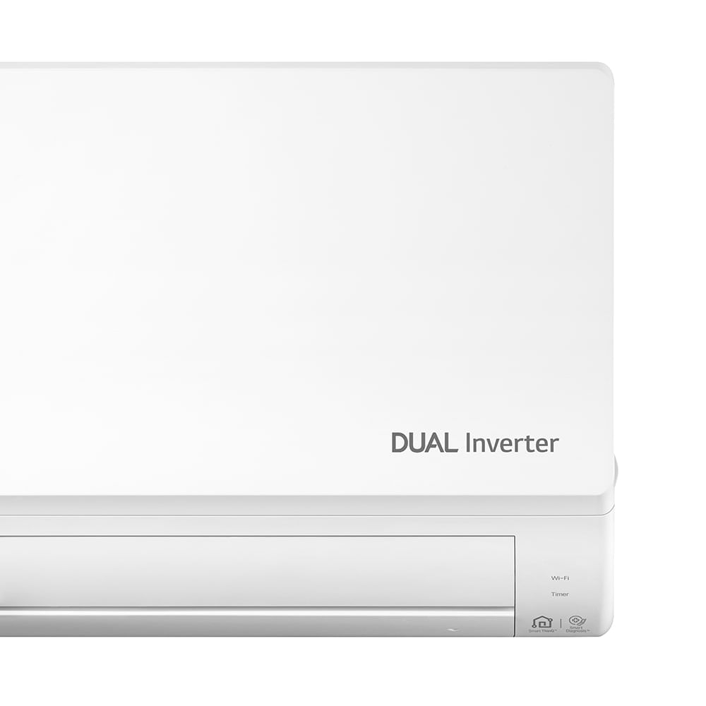 Ar-Condicionado Split HW LG Dual Inverter Voice 12.000 BTUs Quente/Frio 220V