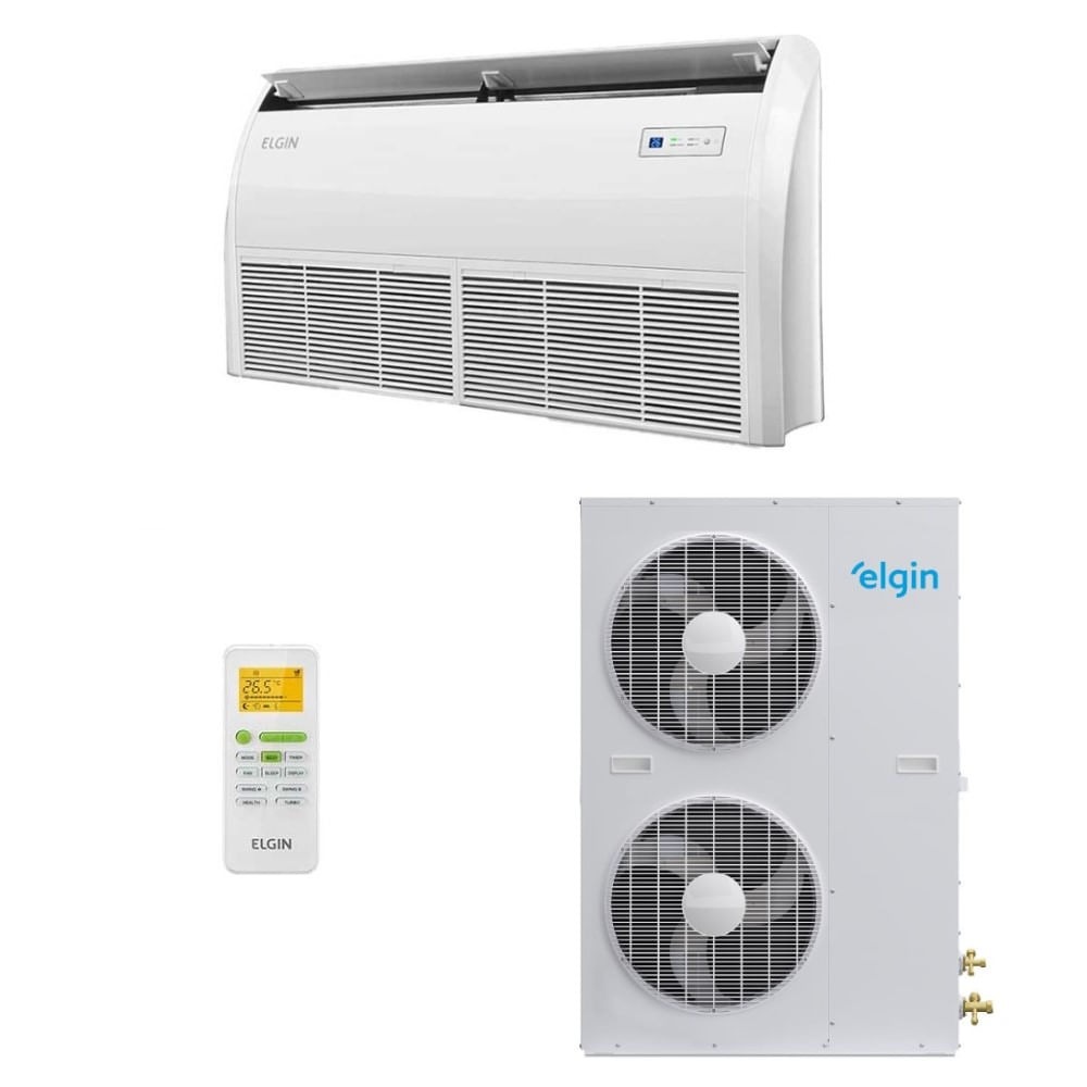 Ar-Condicionado Split Piso Teto Eco Elgin 80.000 BTUs Só Frio 380V Trifásico