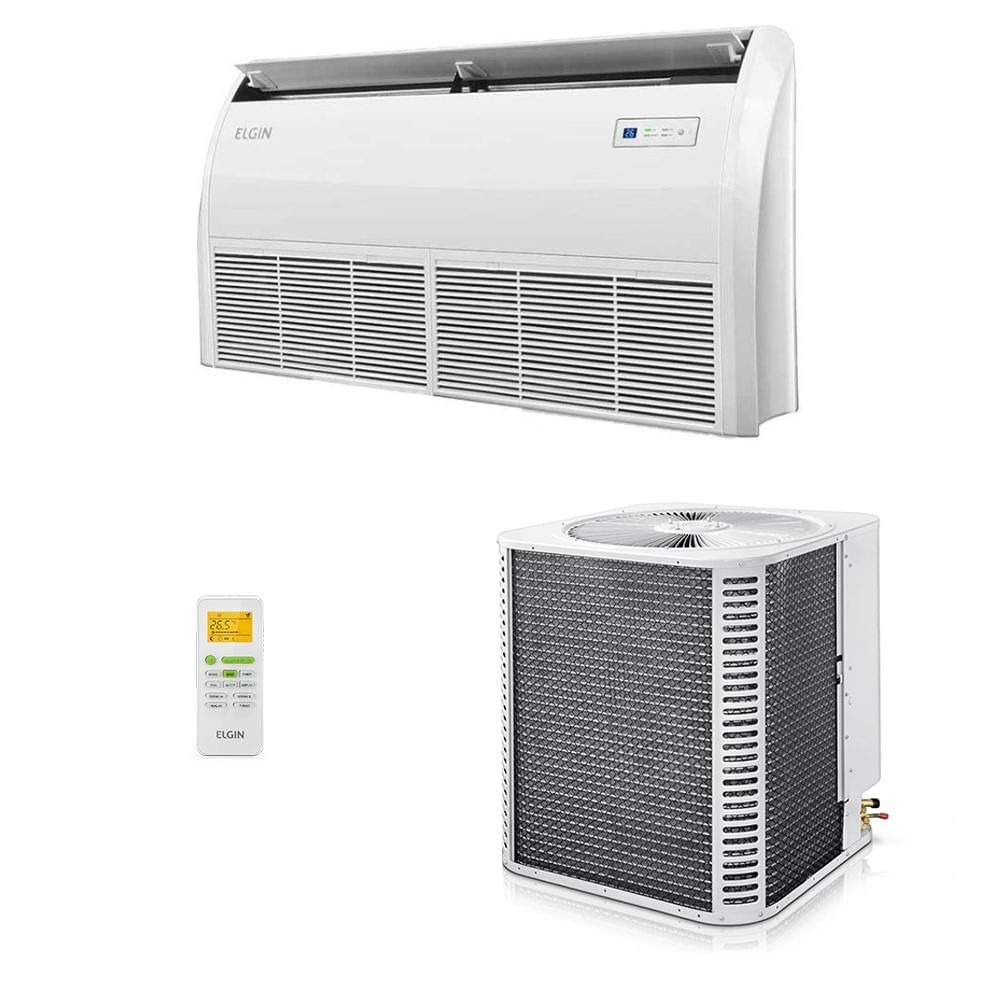 Ar-Condicionado Split Piso Teto Eco R-32 Elgin 60.000 BTUs Só Frio 220V Trifásico