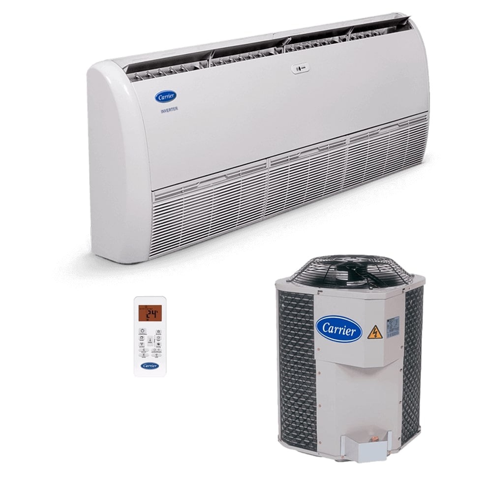 Ar-Condicionado Split Piso Teto Inverter Carrier Space 54.000 BTUs Só Frio 220V Monofásico
