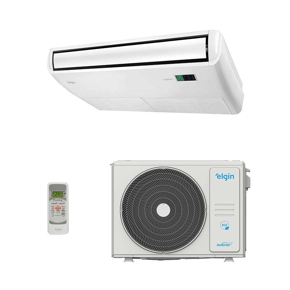 Ar-Condicionado Split Piso Teto Inverter Eco R-32 Elgin 36.000 BTUs Só Frio 220V Monofásico