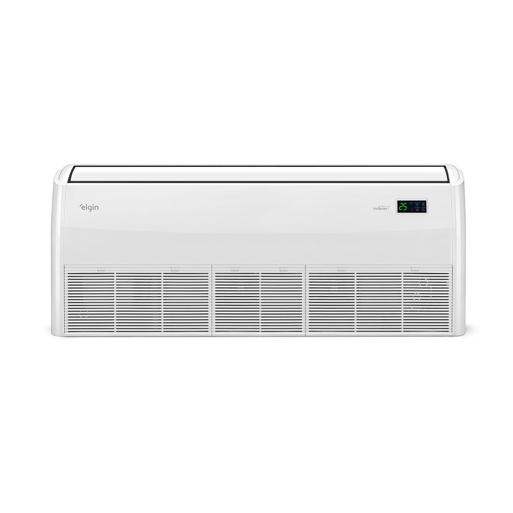 Ar-Condicionado Split Piso Teto Inverter Eco R-32 Elgin 55.000 BTUs Só Frio 220V Monofásico Ar-Condicionado Split Piso Teto Inverter Eco R-32 Elgin 55.000 BTUs Só Frio 220V Monofásico