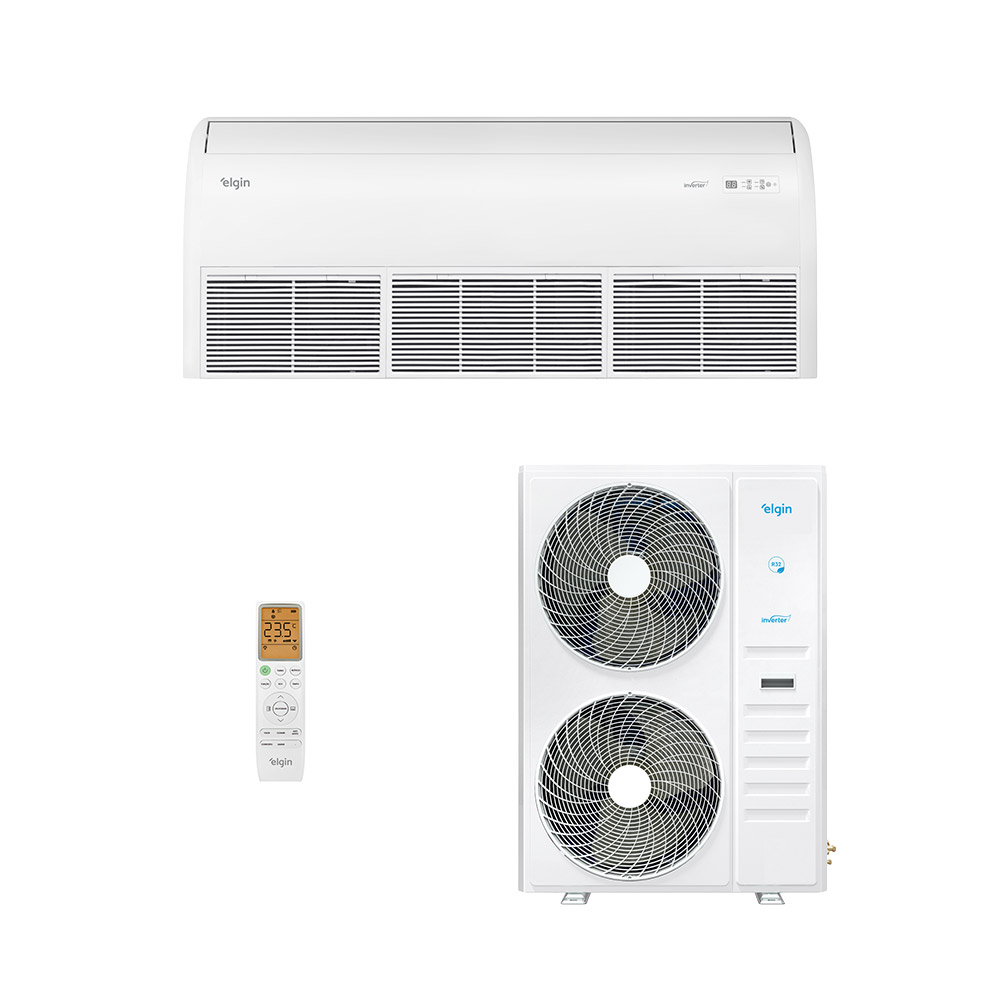 Ar-Condicionado Split Piso Teto Inverter Wi-Fi R-32 Elgin 56.000 BTUs Só Frio 220V Monofásico