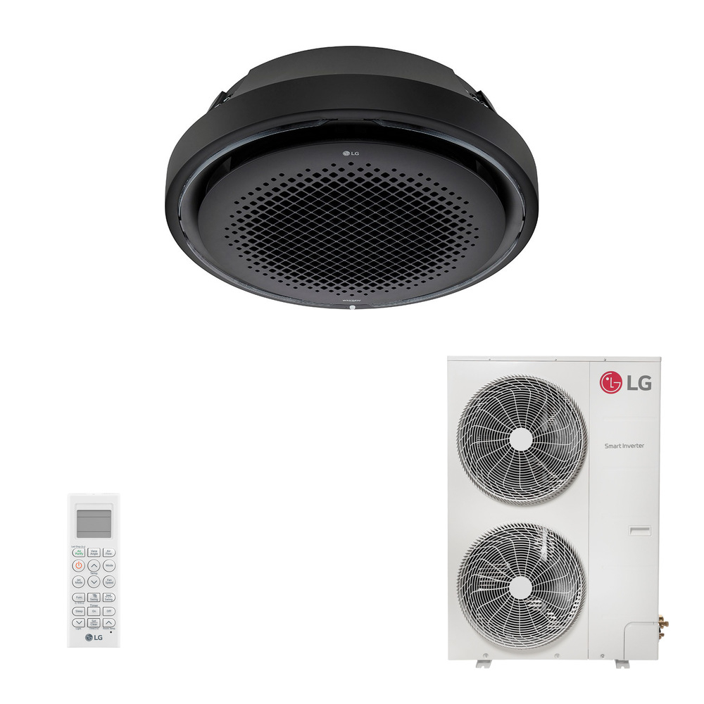 Ar-Condicionado Split Round Black Cassete Inverter WI-FI LG Quente/Frio 53.000 BTUs 220V Monofásico Ar-Condicionado Split Round Black Cassete Inverter WI-FI LG Quente/Frio 53.000 BTUs 220V Monofásico