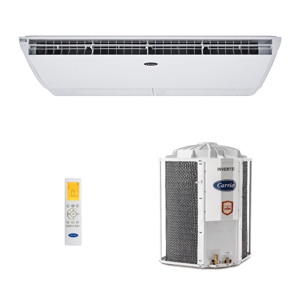 Ar-Condicionado Split Teto Inverter Carrier Xpower Connect 47.000 BTUs Só Frio 220V Monofásico