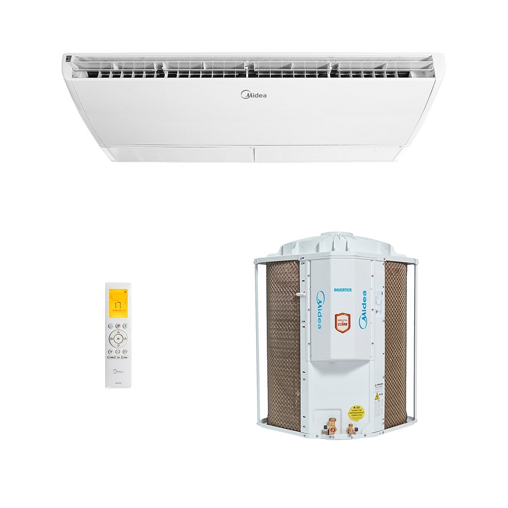 Ar-Condicionado Split Teto Inverter Connect Midea 36.000 BTUs R-32 Só Frio 220V Monofásico Ar-Condicionado Split Teto Inverter Connect Midea 36.000 BTUs R-32 Só Frio 220V Monofásico