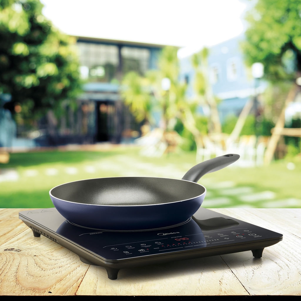 Cooktop 1 Boca Midea Indução Vitrocerâmico 127V