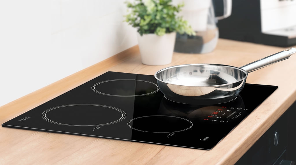 Cooktop 4 Bocas Midea Indução Vitrocerâmico 220V