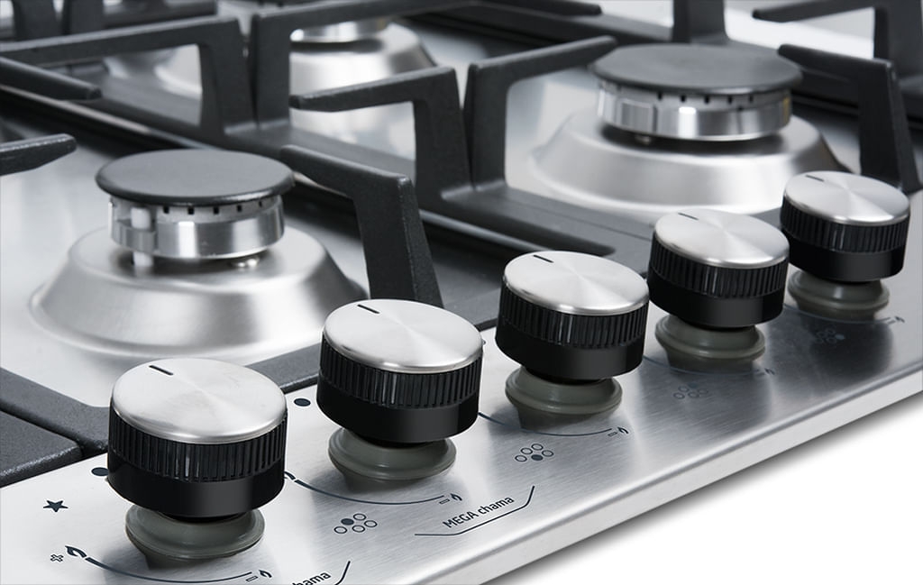Cooktop Midea 5 Bocas com Tripla Chama Bivolt