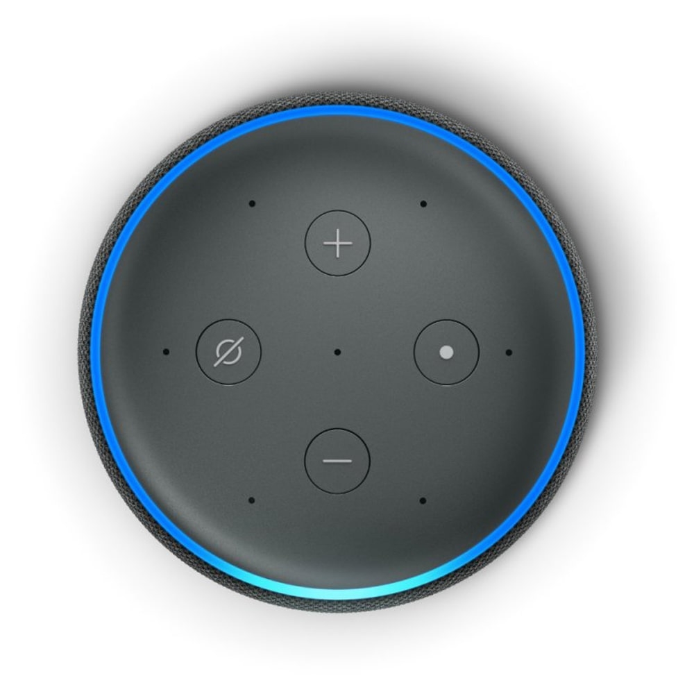 Echo 3ª Geração Smart Speaker com Alexa - Preto Echo 3ª Geração Smart Speaker com Alexa - Preto