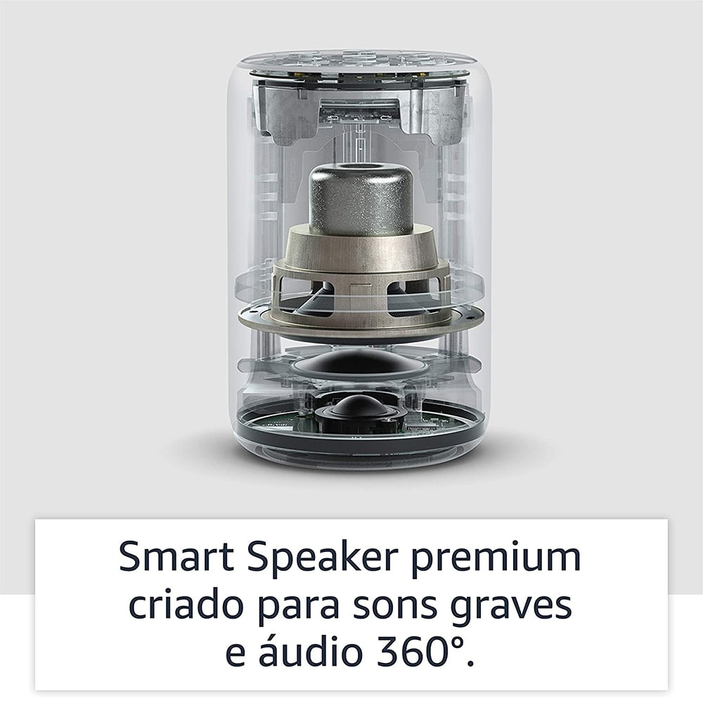 Echo 3ª Geração Smart Speaker com Alexa - Preto Echo 3ª Geração Smart Speaker com Alexa - Preto