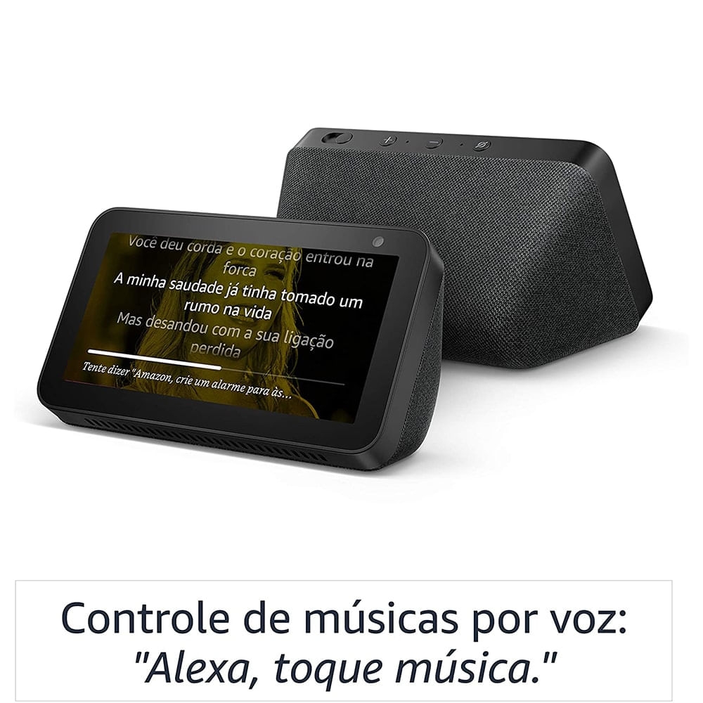 Echo Show 5 Tela 5,5" Smart Speaker com Alexa - Preto