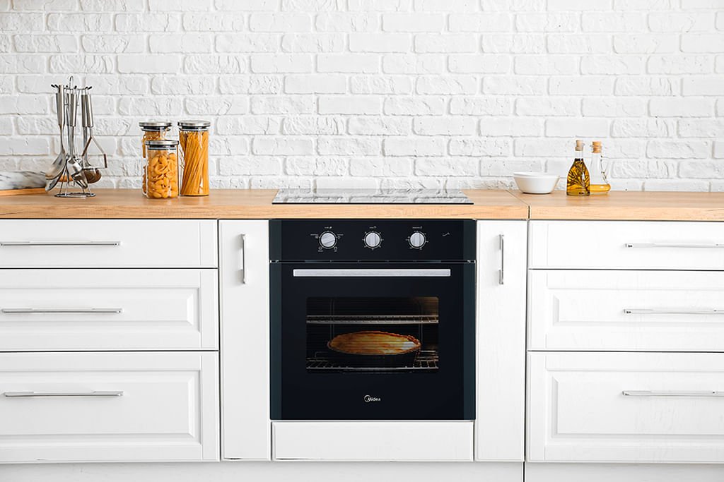 Forno Elétrico Midea 80L de Embutir 220V