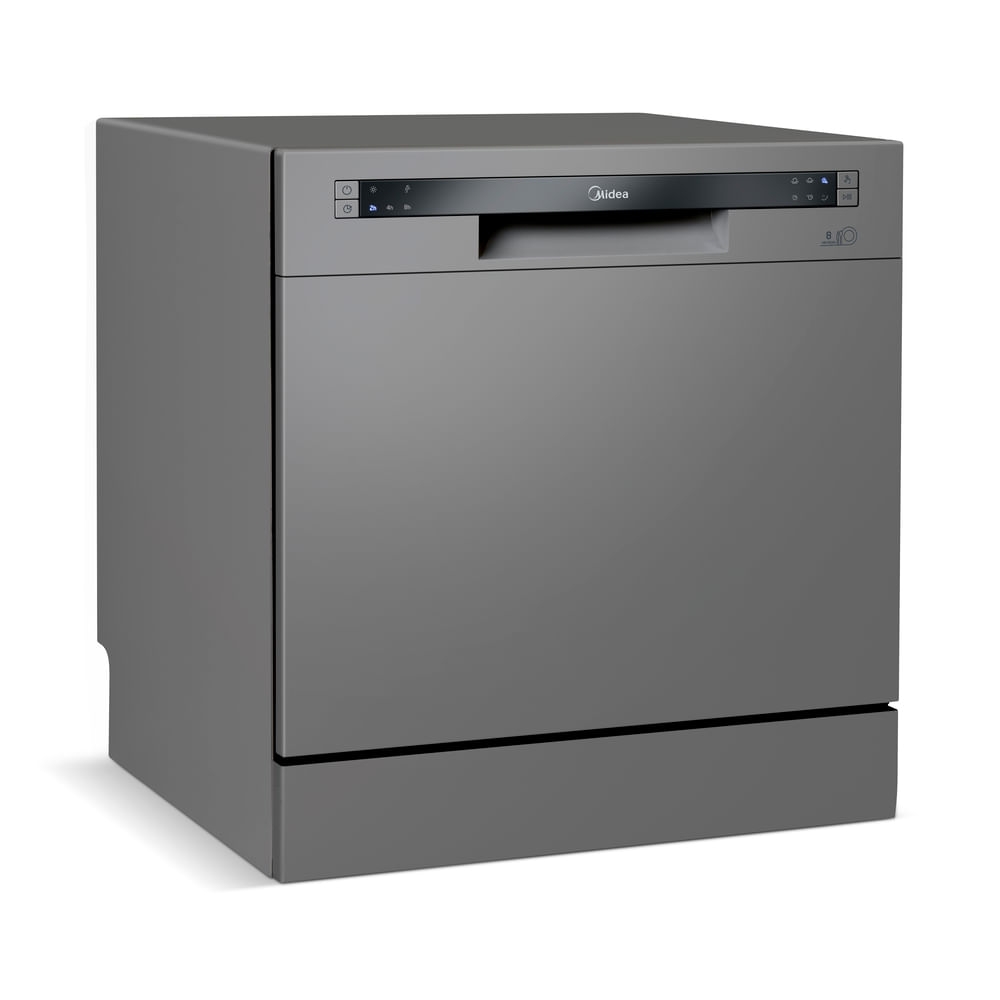 Lava Louças Midea 8 Serviços Cinza 127V DWA08S1
